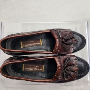 Johnston & Murphy Men's Brown Tassel Loafers